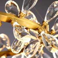 GLORIOLE Ring Chandelier by Lampadom - detail view
