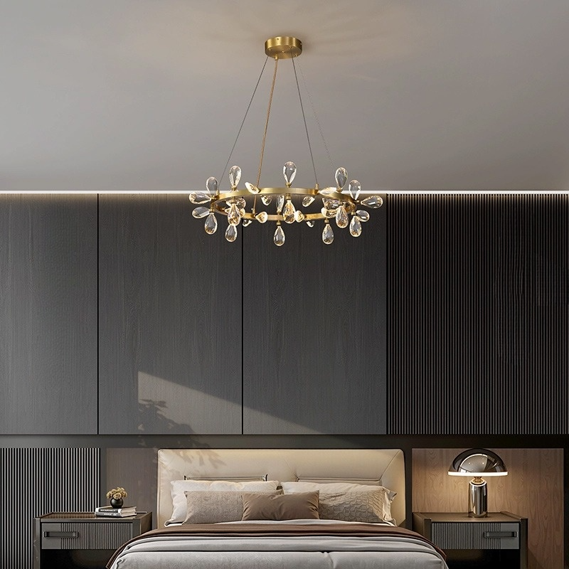 GLORIOLE Ring Chandelier by Lampadom - ambient shot