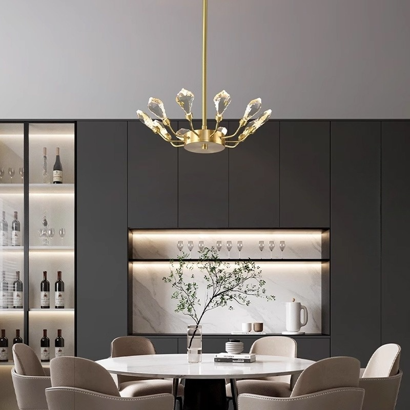 GLORIOLE UP Chandeliers by Lampadom - close-up