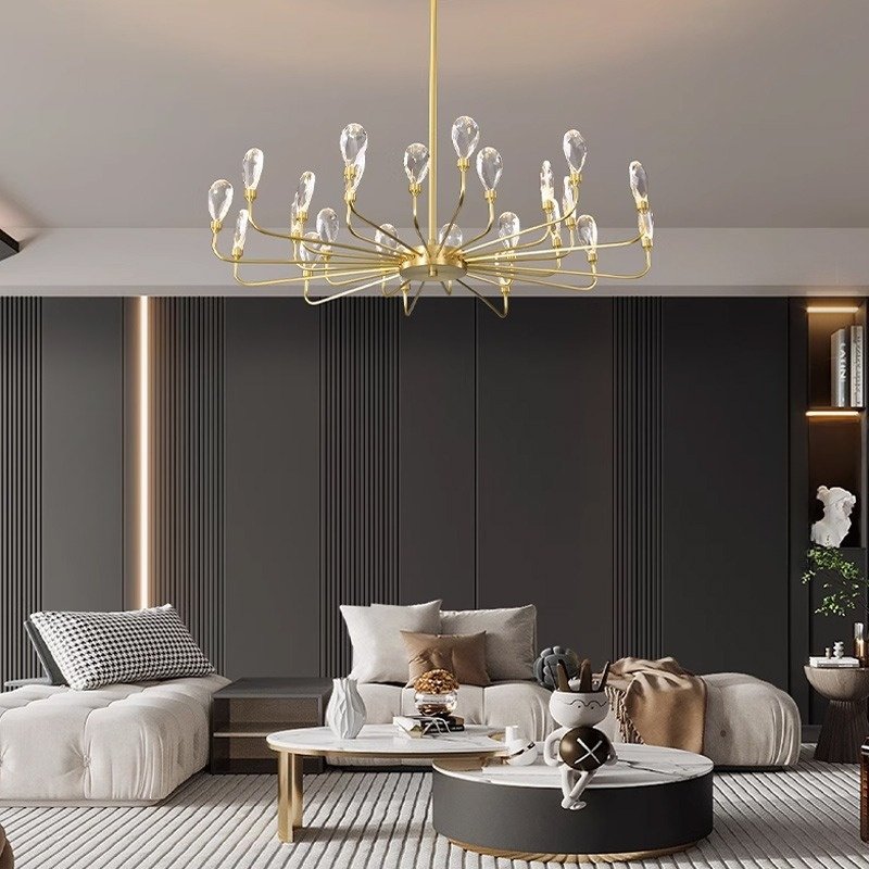 GLORIOLE UP Chandeliers by Lampadom - detail view