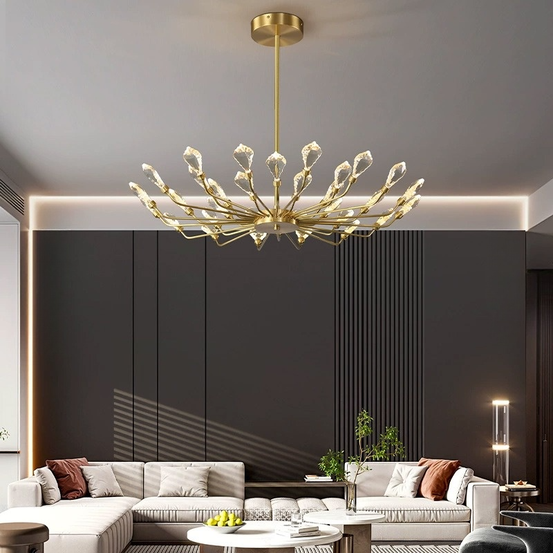 GLORIOLE UP Chandeliers by Lampadom - ambient shot
