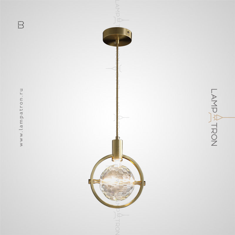 GOLF Pendant by Lampadom - scale reference