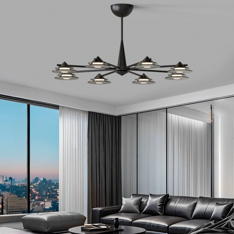 GORM CH Chandelier Chandelier in Crystal by Lampadom - view 11
