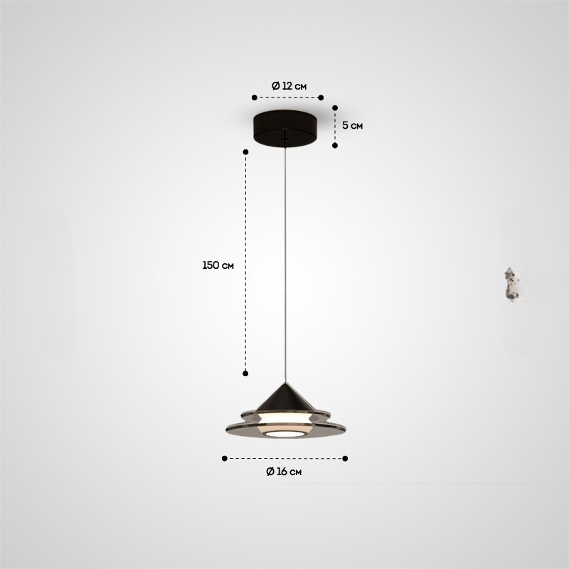 GORM Pendant lighjt by Lampadom - close-up