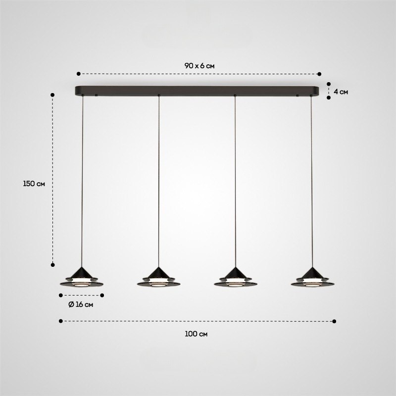 GORM Pendant lighjt by Lampadom - angle view