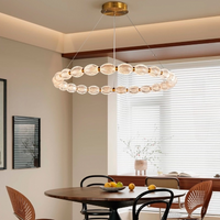 CARA ELLIPSE Ring Chandelier by Lampadom - detail view