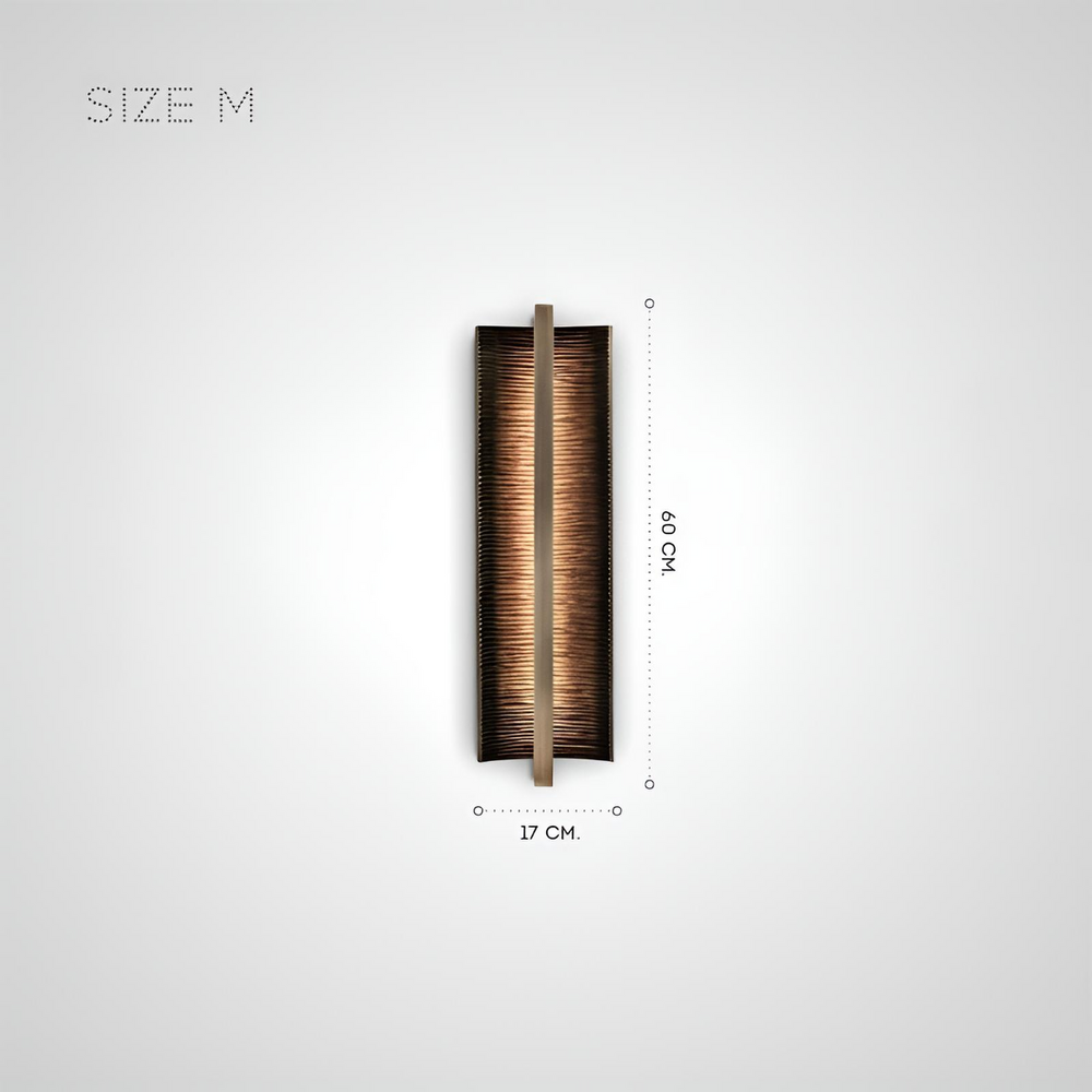 GRAHAM Wall Light by Lampadom - scale reference