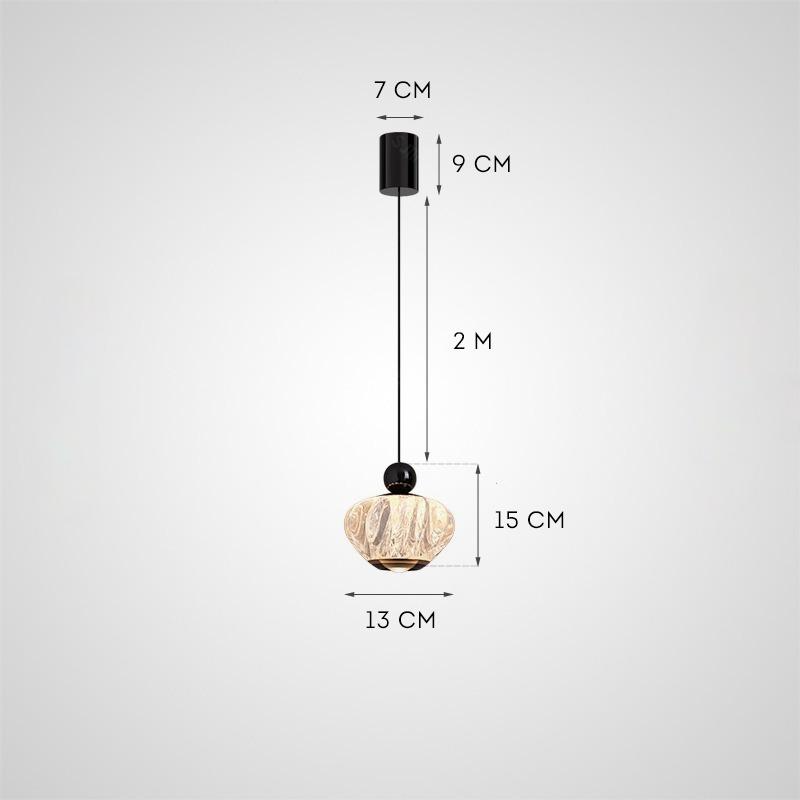 GRAMMA Pendant by Lampadom - detail view