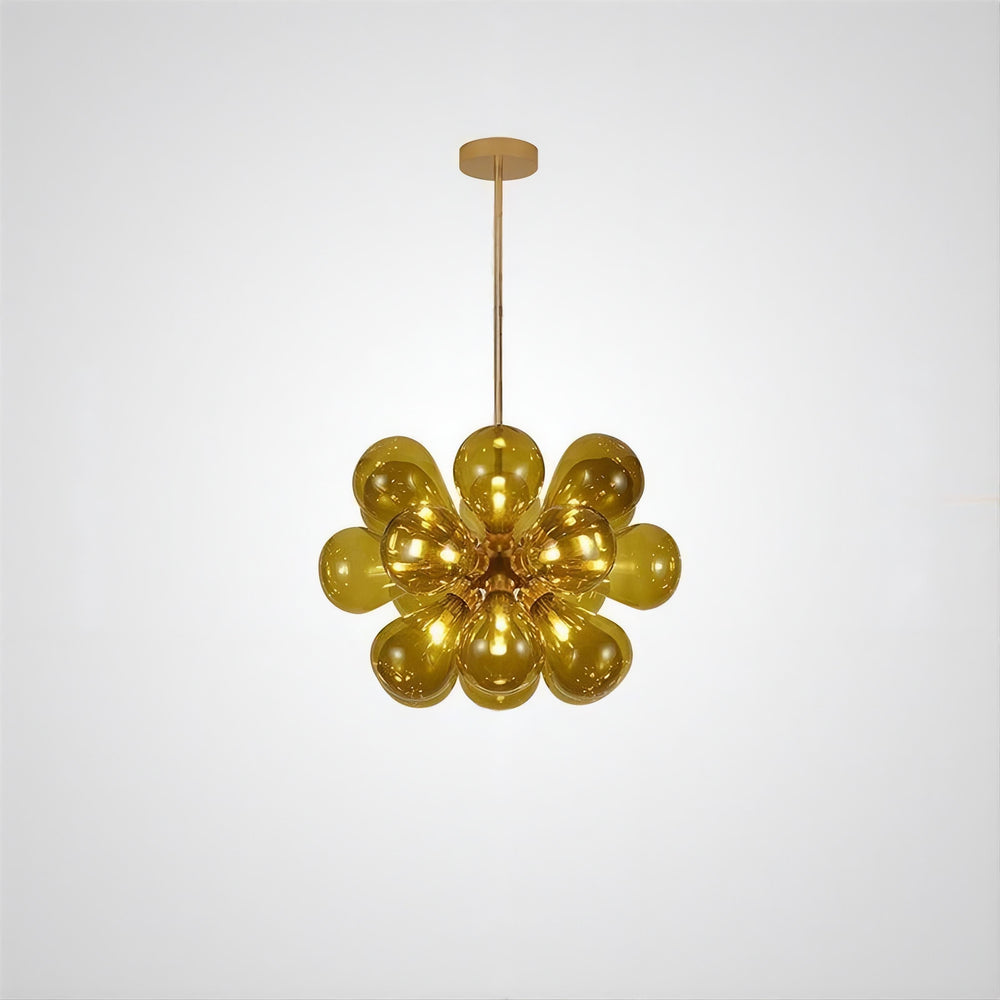 GRAPH MILK Chandelier by Lampadom - close-up