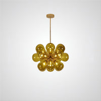 GRAPH MILK Chandelier by Lampadom - close-up