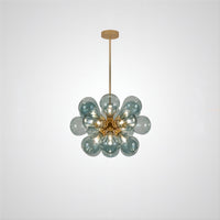 GRAPH MILK Chandelier by Lampadom - detail view
