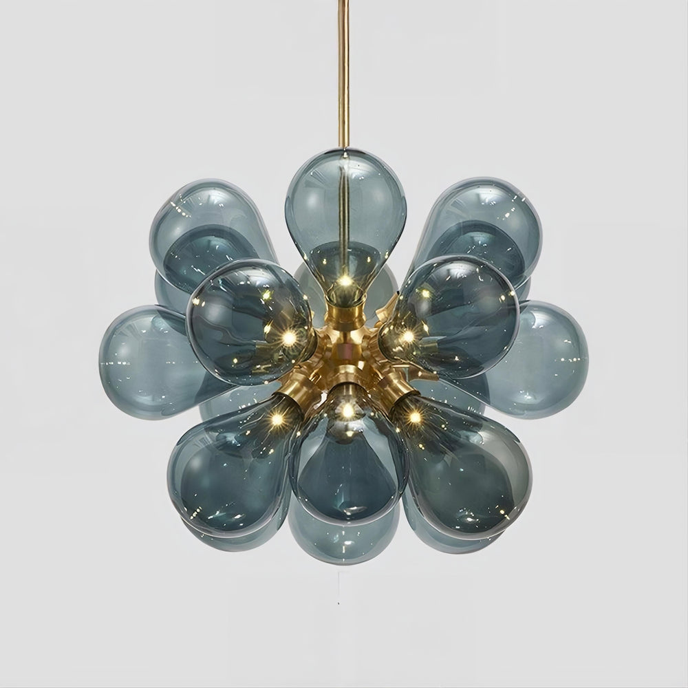 GRAPH MILK Chandelier by Lampadom - detail view
