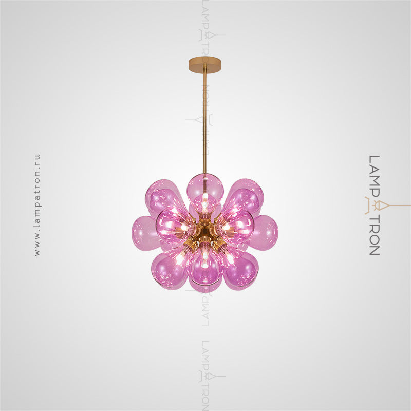 GRAPH MILK Chandelier by Lampadom - ambient shot