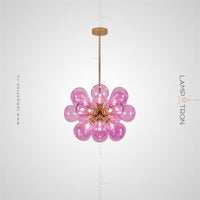 GRAPH MILK Chandelier by Lampadom - ambient shot