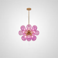 GRAPH MILK Chandelier by Lampadom - scale reference