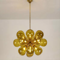 GRAPH MILK Chandelier by Lampadom - top view