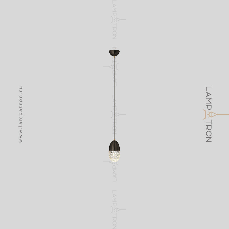 GRAPH Pendant by Lampadom - top view
