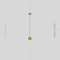 GRAPH Pendant by Lampadom - angle view