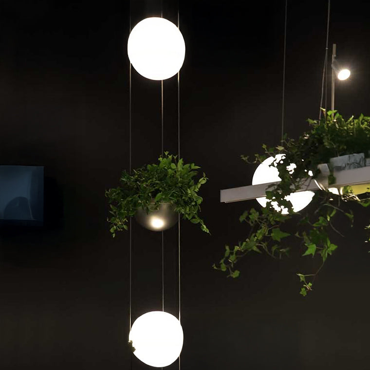 GRO Pendant by Lampadom - side view