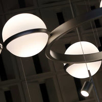GRO Ring Chandelier by Lampadom - detail view