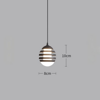 GRUNDE Pendant by Lampadom - side view