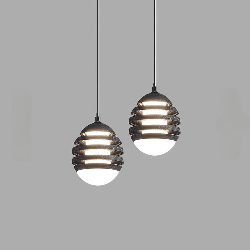 GRUNDE Pendant by Lampadom - side view