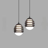 GRUNDE Pendant by Lampadom - side view