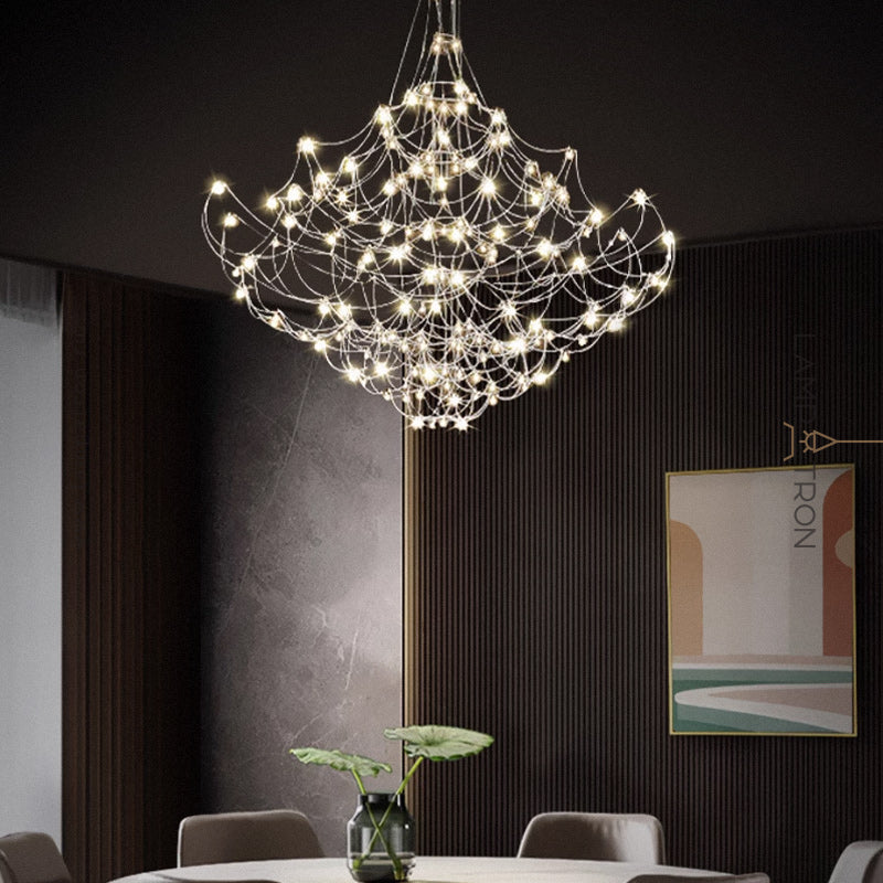 GUDVIN Chandelier by Lampadom - angle view