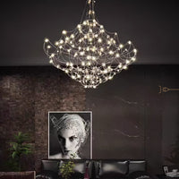 GUDVIN Chandelier by Lampadom - side view