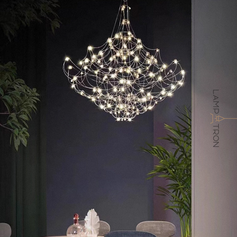 GUDVIN Chandelier by Lampadom - ambient shot