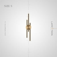 GULL B Wall Light by Lampadom - top view