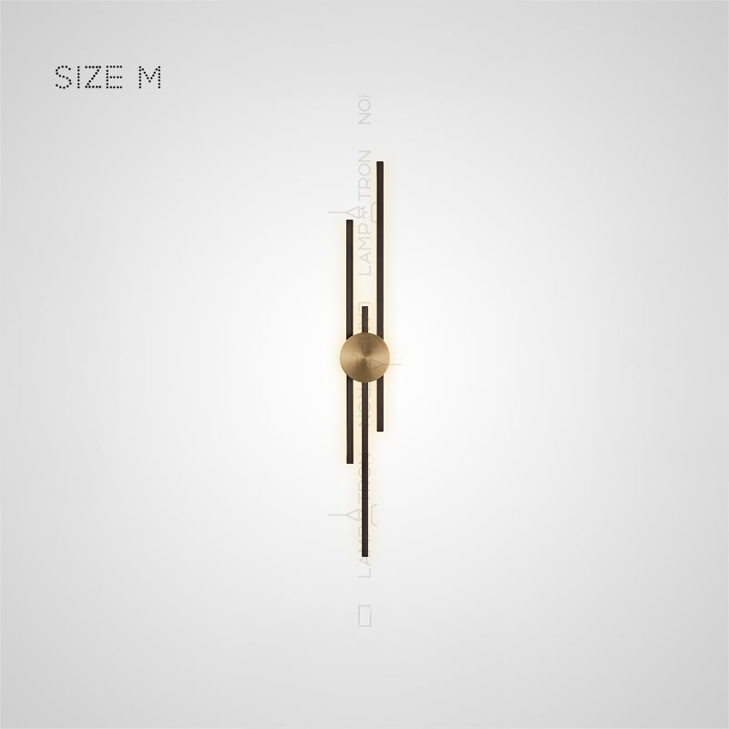 GULL Wall Light by Lampadom - scale reference