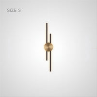 GULL Wall Light by Lampadom - scale reference
