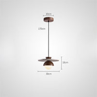 GUNRIK Pendant by Lampadom - scale reference