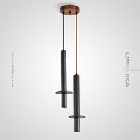 HAGBART DUO Cascade Light by Lampadom - side view