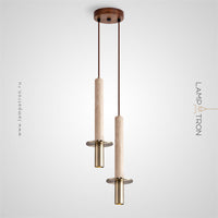 HAGBART DUO Cascade Light by Lampadom - angle view