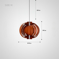 HAINE Pendant by Lampadom - angle view