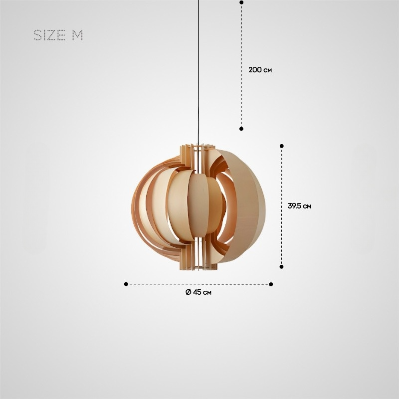 HAINE Pendant by Lampadom - top view