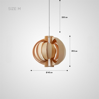 HAINE Pendant by Lampadom - top view