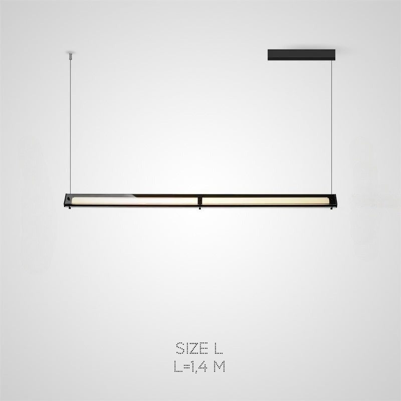 HAKVIN Linear Chandelier by Lampadom - close-up