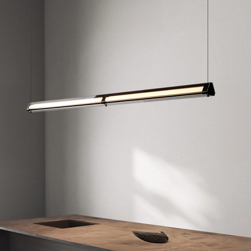 HAKVIN Linear Chandelier by Lampadom - detail view