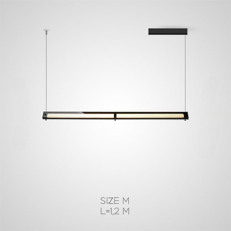 HAKVIN Linear Chandelier by Lampadom - side view