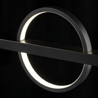 HALFRED Linear Chandelier by Lampadom - top view