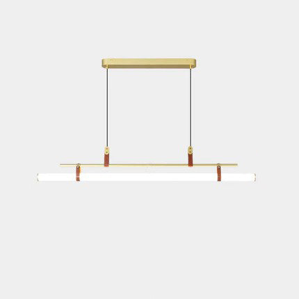 HARALD Linear Chandelier by Lampadom - scale reference