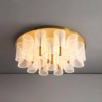 HEARTS Ceiling Chandelier by Lampadom - side view
