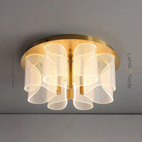 HEARTS Ceiling Chandelier by Lampadom - detail view