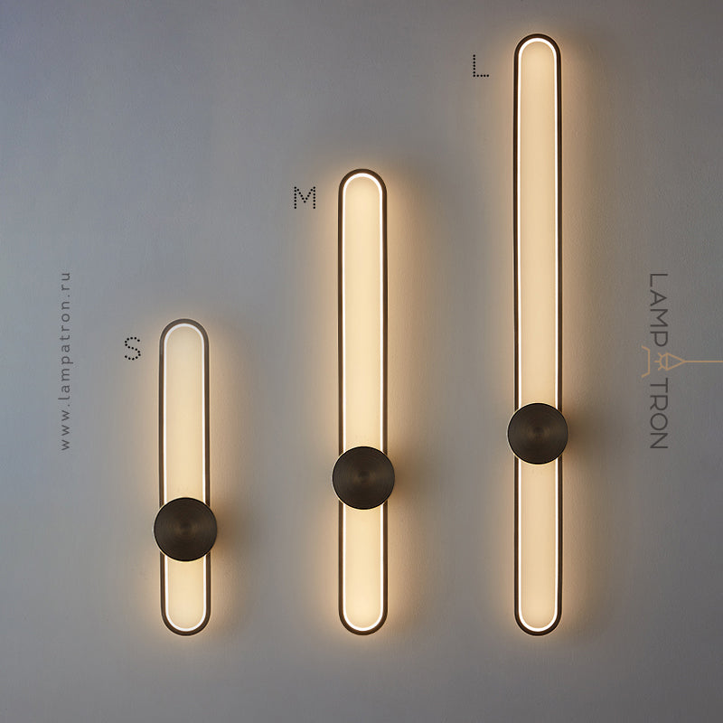 HEIDY L Wall Light by Lampadom - top view