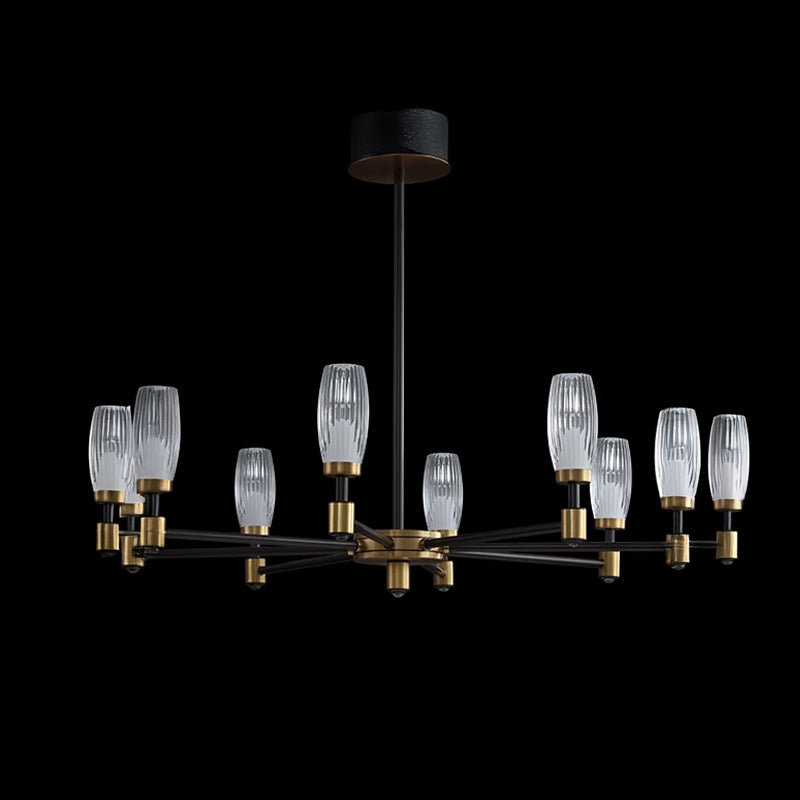 HELIUM A Chandelier by Lampadom - side view