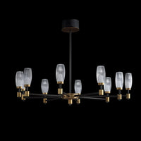 HELIUM A Chandelier by Lampadom - side view