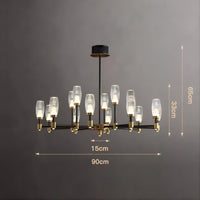 HELIUM A Chandelier by Lampadom - scale reference
